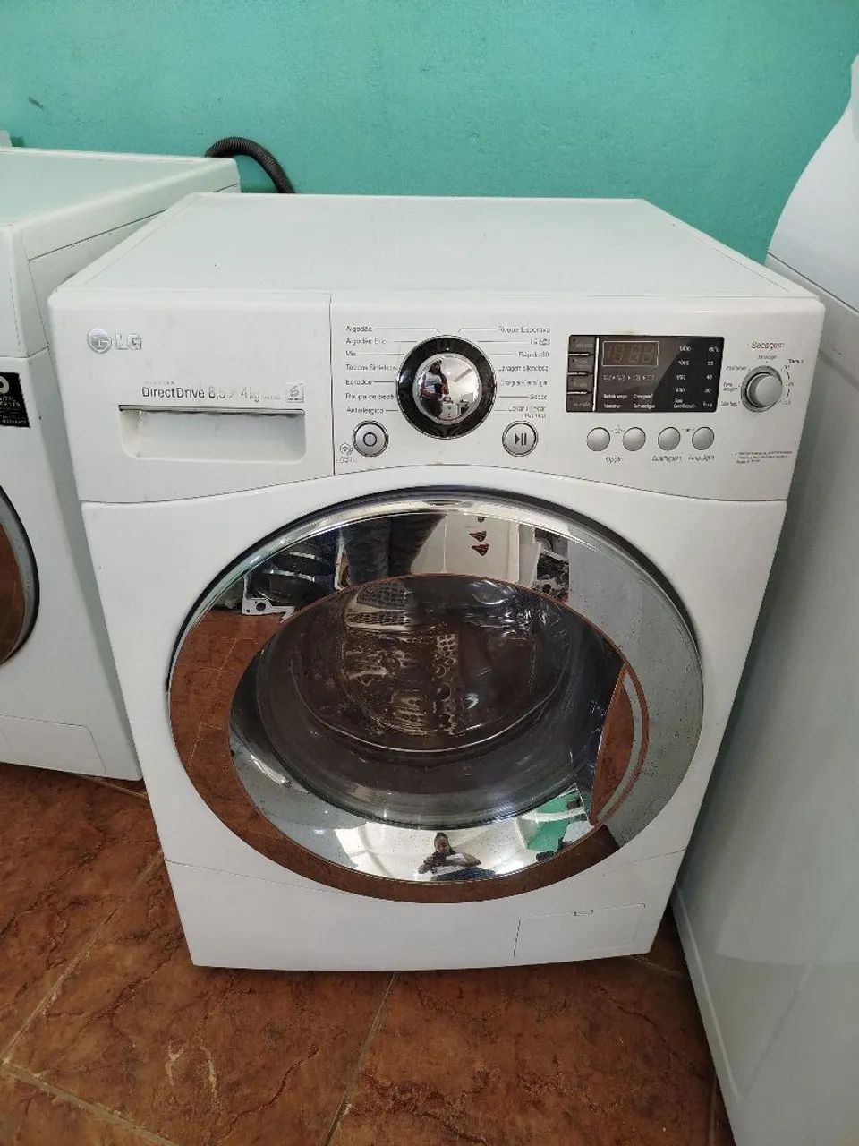 Lava e seca LG 8, 5kg inverter  - Foto 4