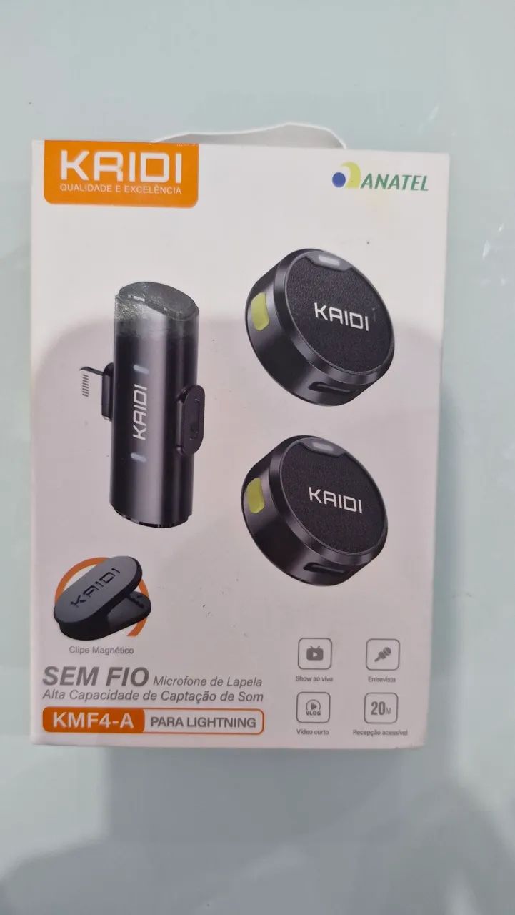 Microfone sem fio lapela - Foto 3