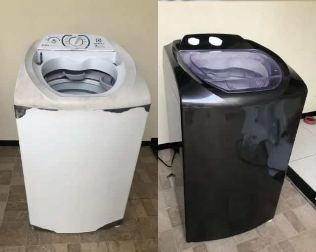 renovando maquina de lavar