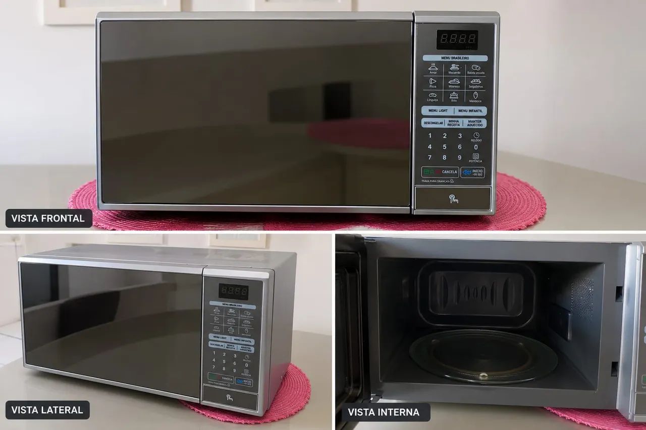 Microondas  inox 31itros 
