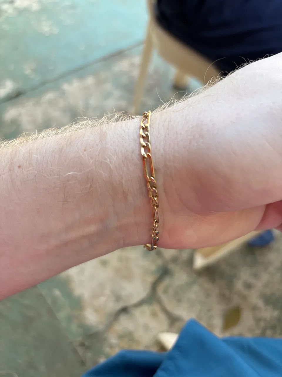 Pulseira ouro 18k 3,8 gramas 