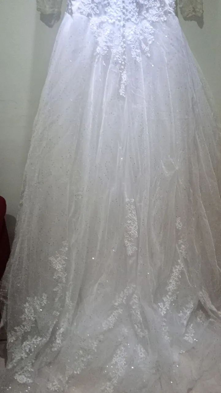 Vestido de noiva bordado a mão  - Foto 5