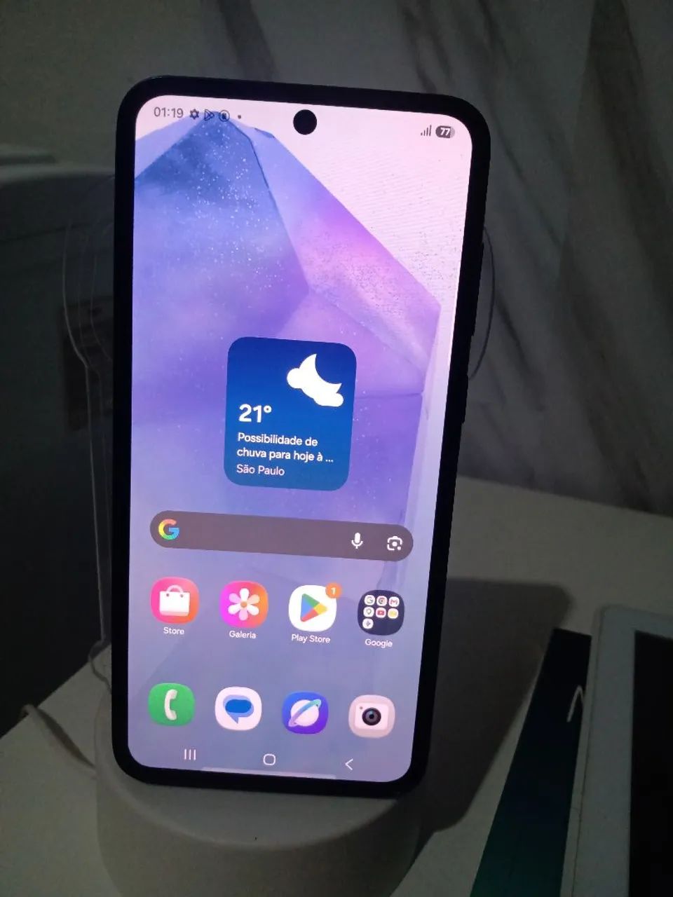Samsung Galaxy a 55 8 de memória RAM aparelho zero 