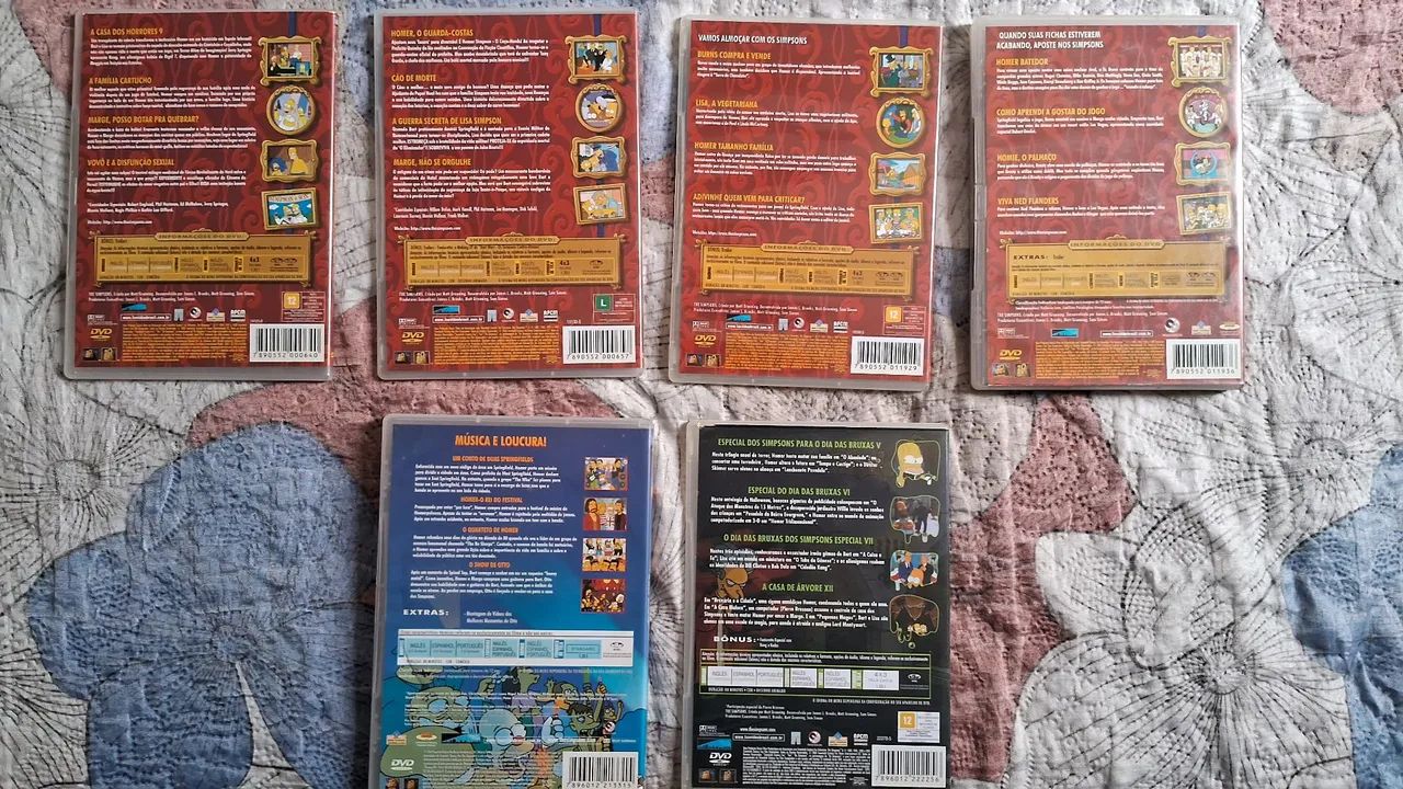 DVD's Os Simpsons (Episódios Avulsos) - Foto 2