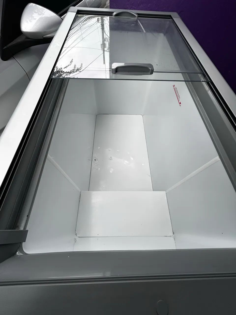 Freezer Horizontal Fricon 411 Litros Branco Hceb411 Tampa Vidro 220v - Foto 5