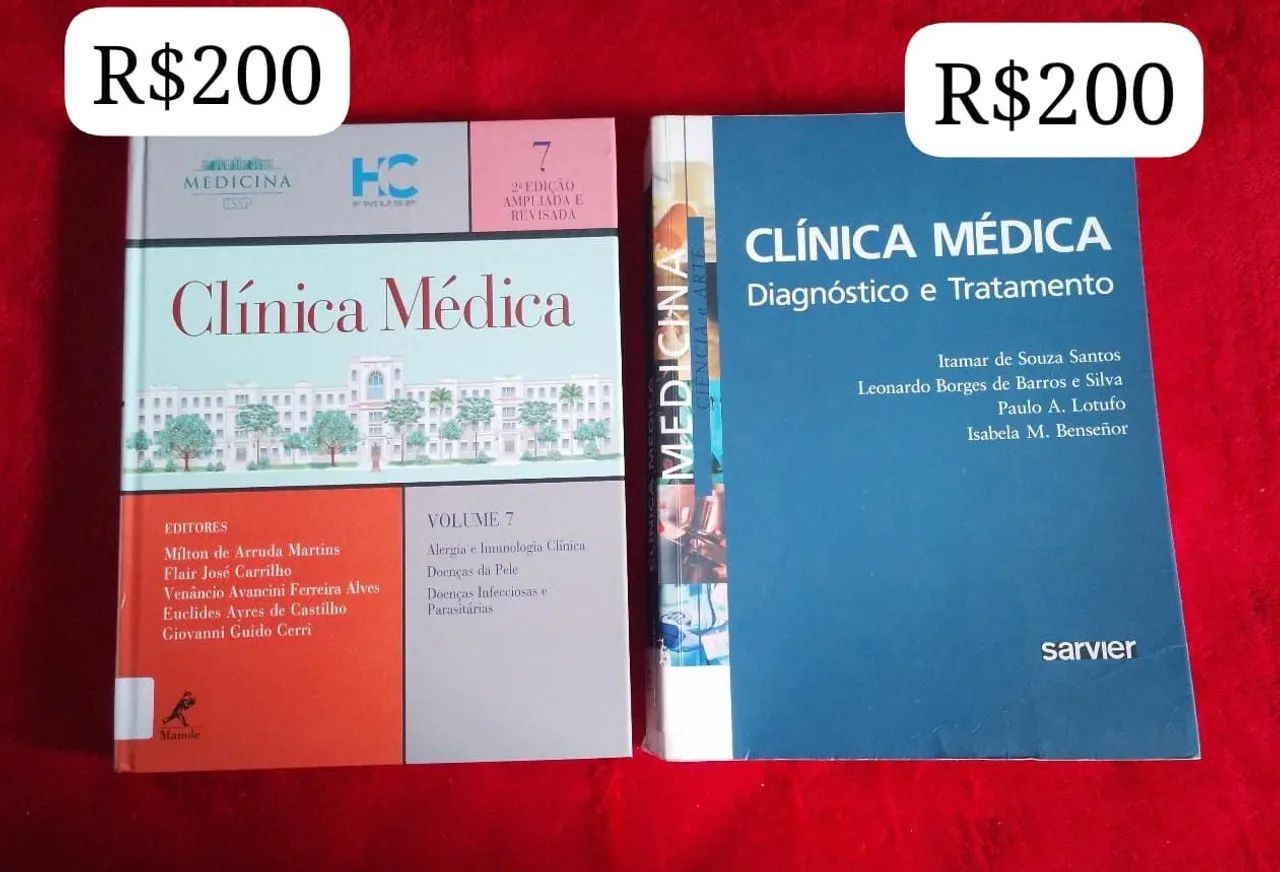 Livros medicina 