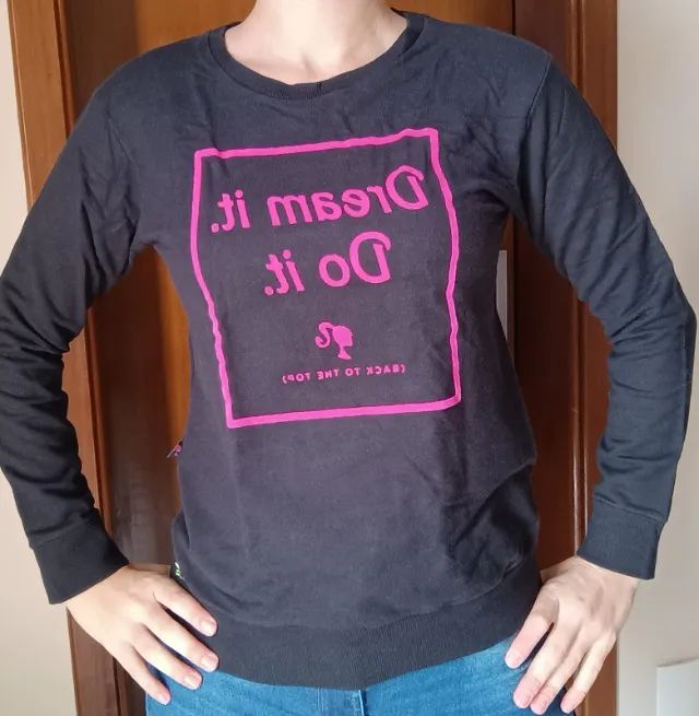 Moletom barbie ( T 16)