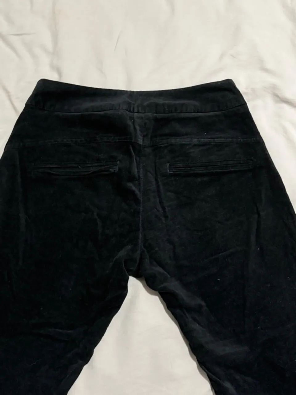 Calça de veludo preta "ATEEN" - Foto 3