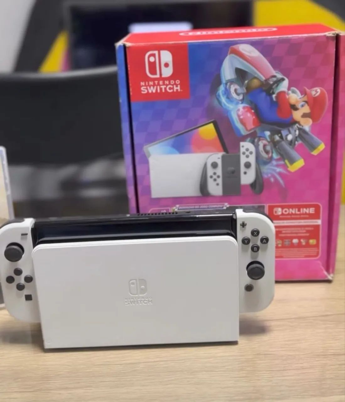 Nitendo switch oled novinho 