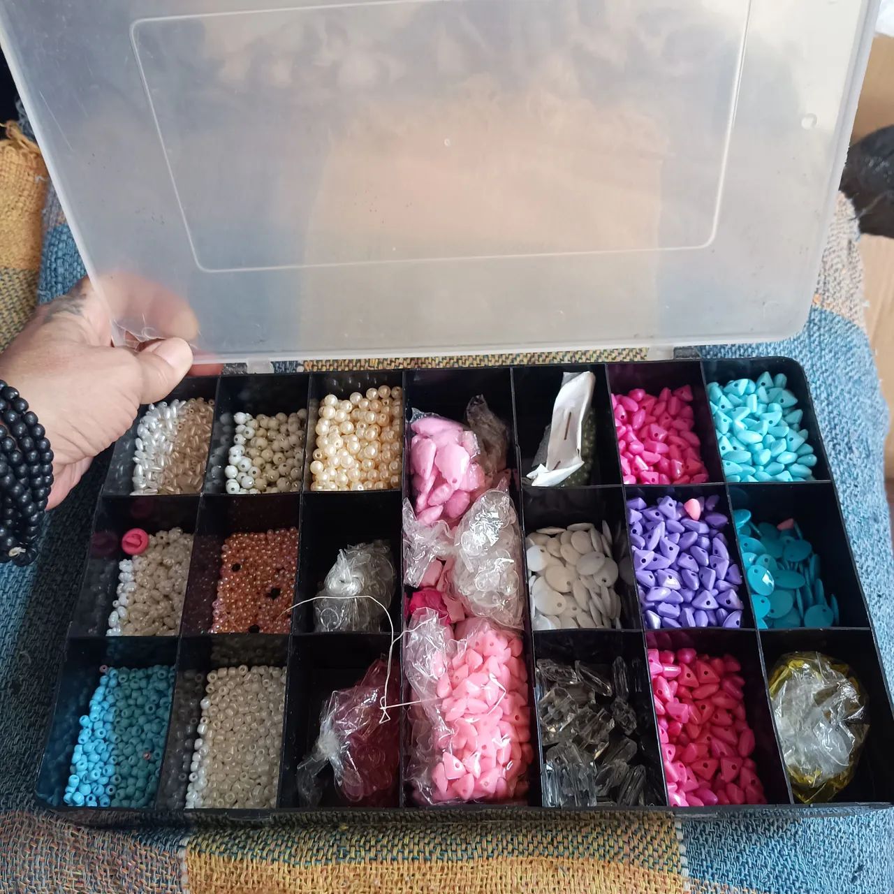 Pedrarias para bordado e artesanato  - Foto 4