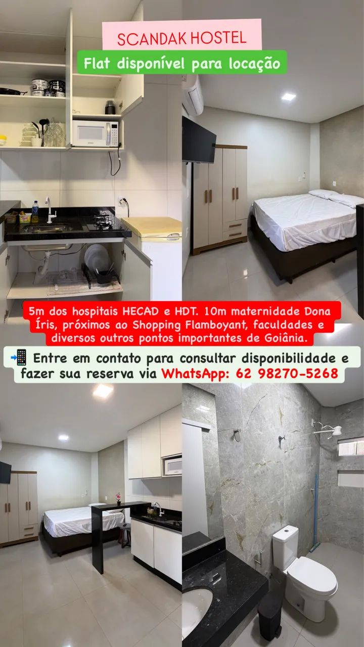 SCANDAK HOSTEL ? CONFORTO, PRATICIDADE E EXCELENTE LOCALIZAÇÃO! - Foto 2