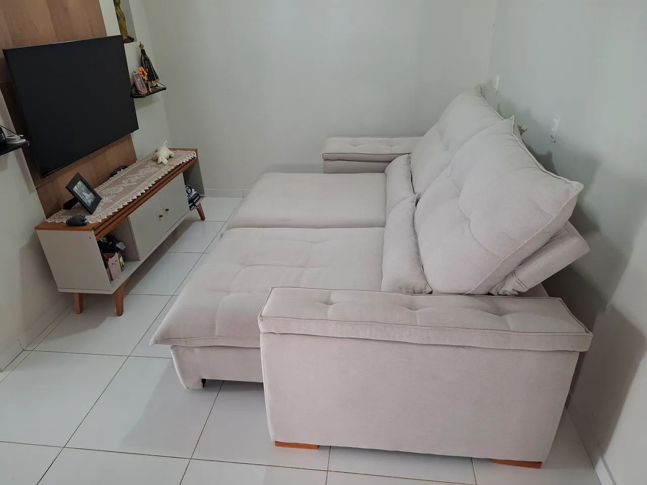 Sofa 4 lugares retrátil  - Foto 5