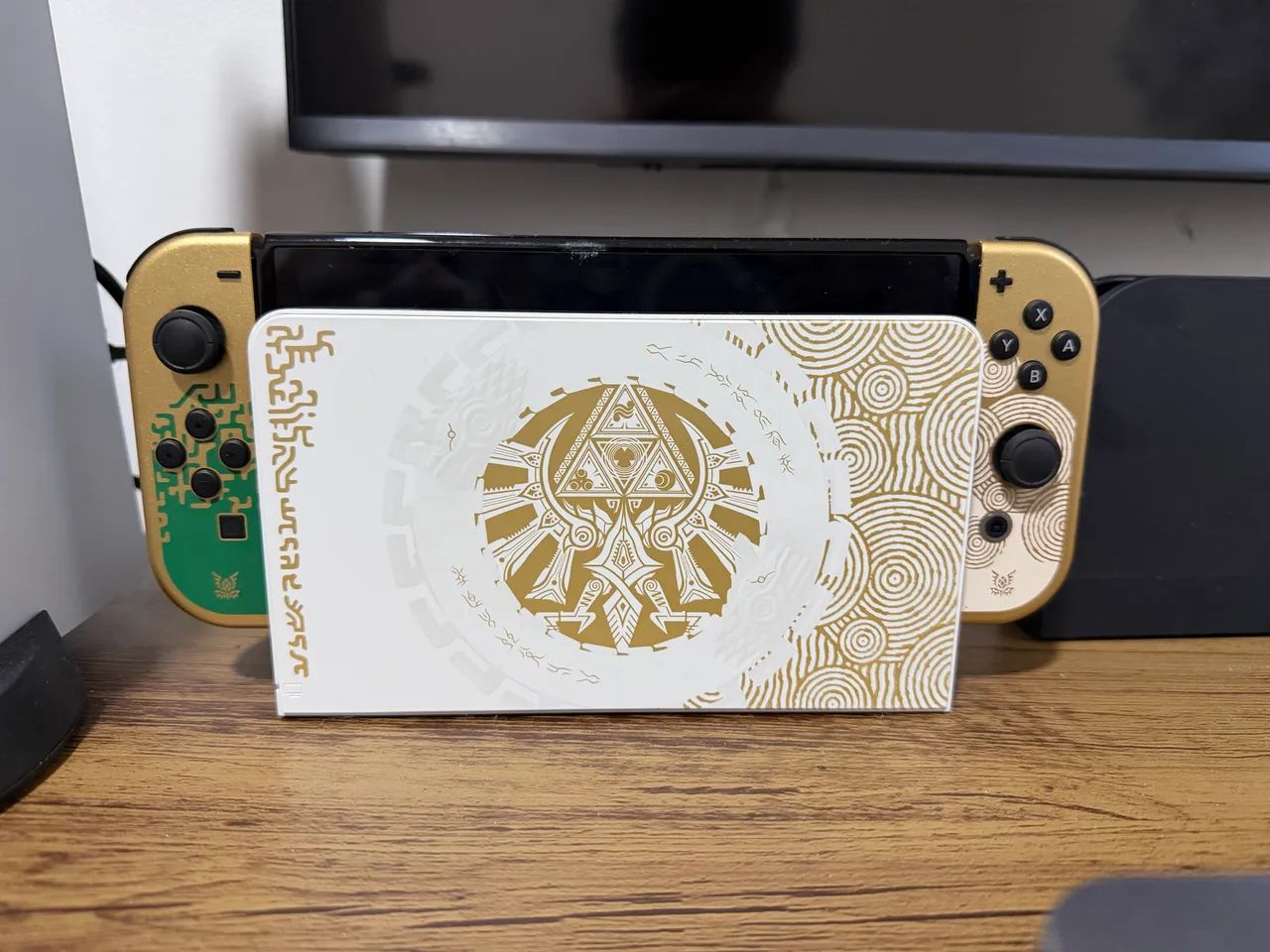 Nintendo Switch Oled Desbloqueado + Cartão 128 gigas