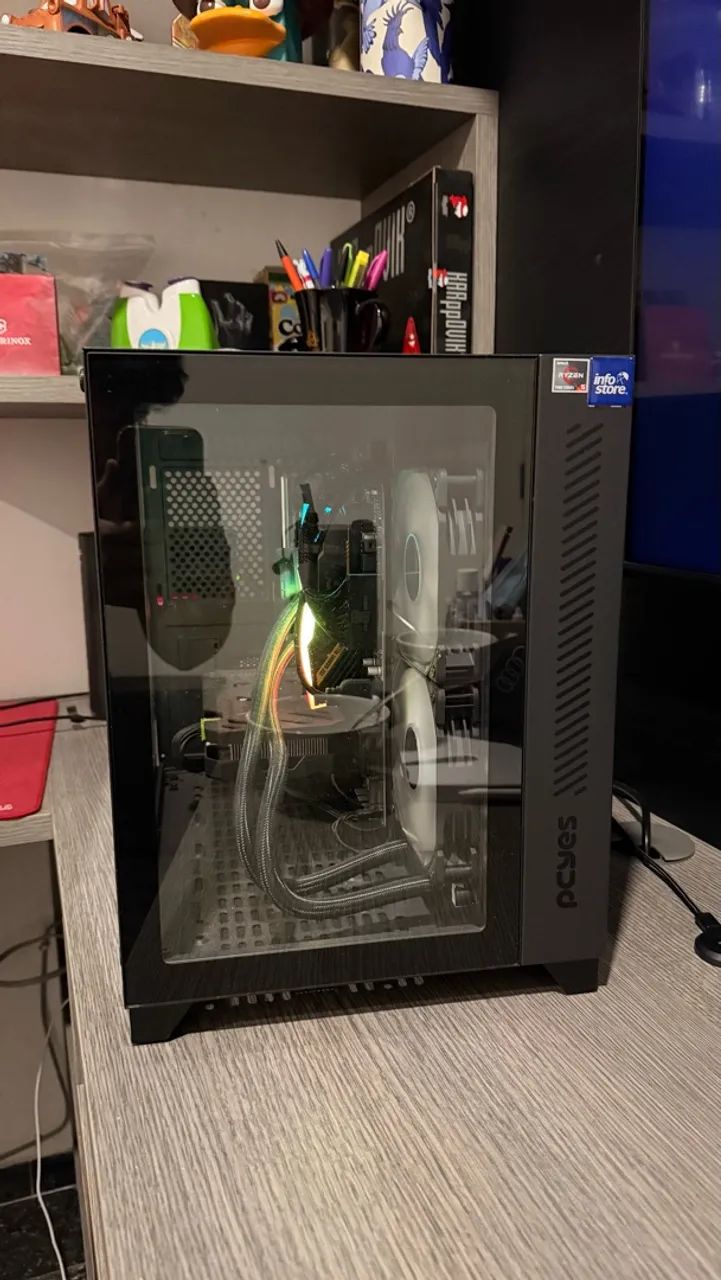 VENDO PC GAMER COMPLETO COM CAIXA DE TODOS OS COMPONENTES  - Foto 2