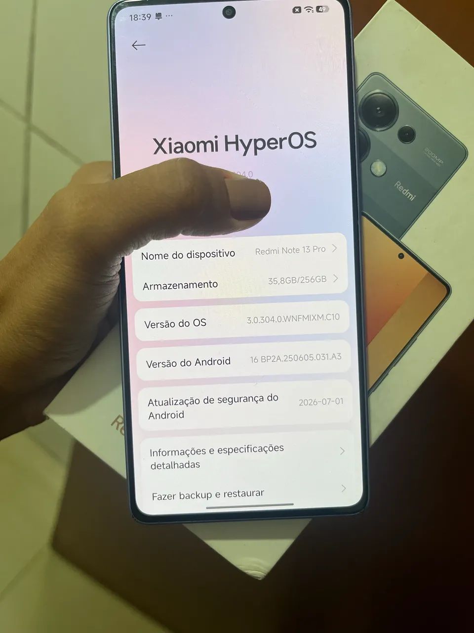 Redmi not 13 pro 256 GB - Foto 2