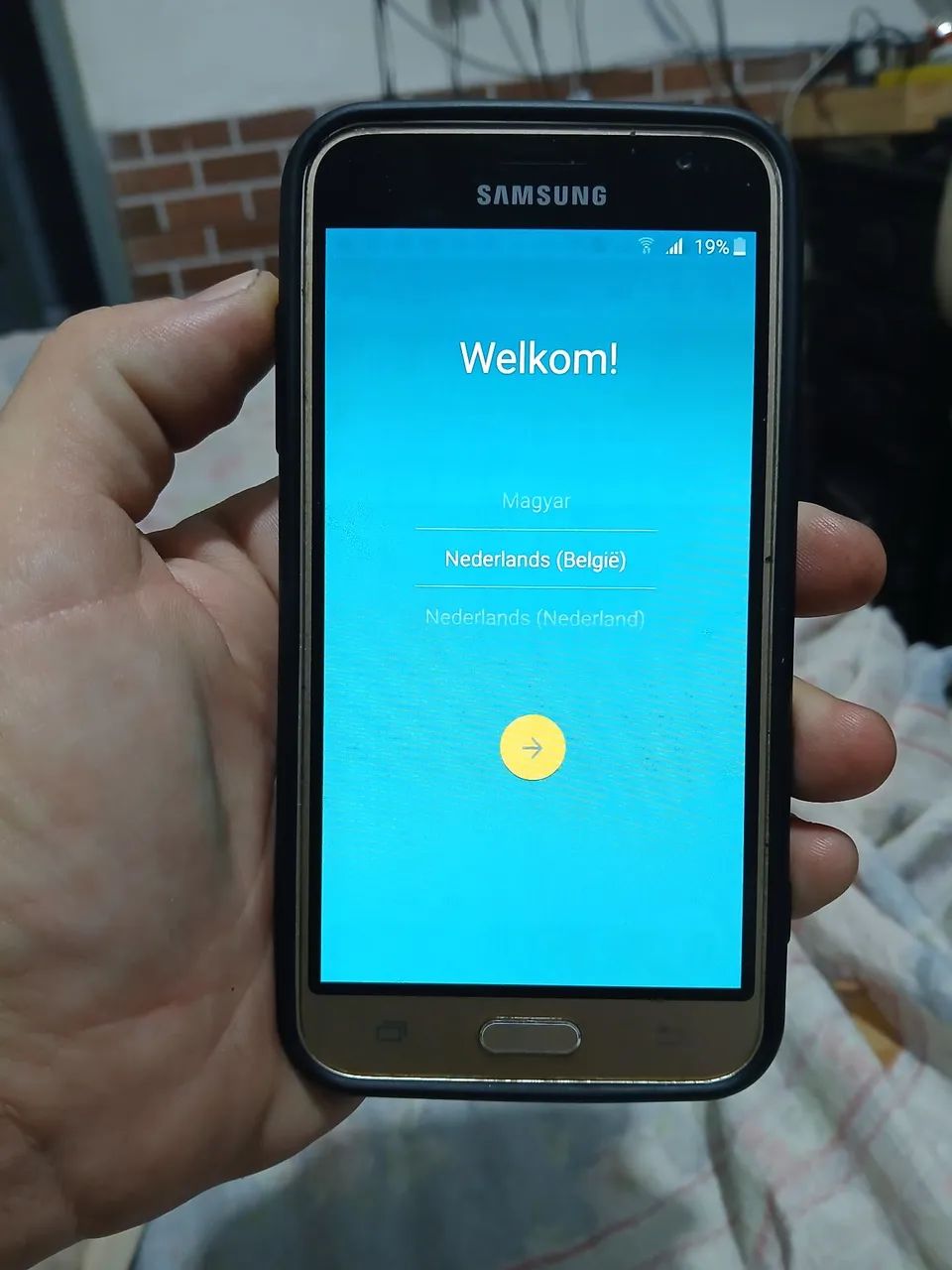 Celular sansung j3 funcionando 