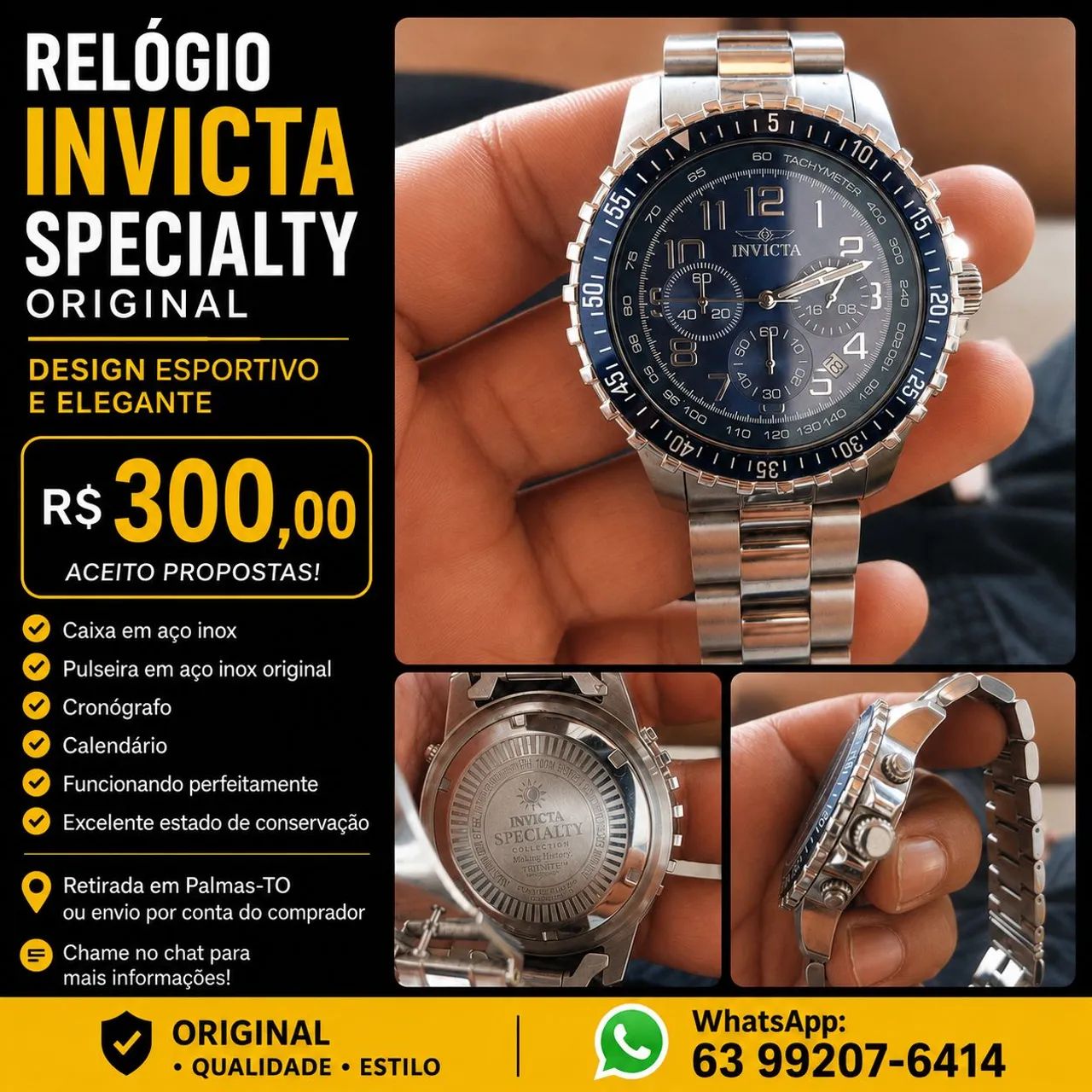 Relógio Invicta Specialty 
