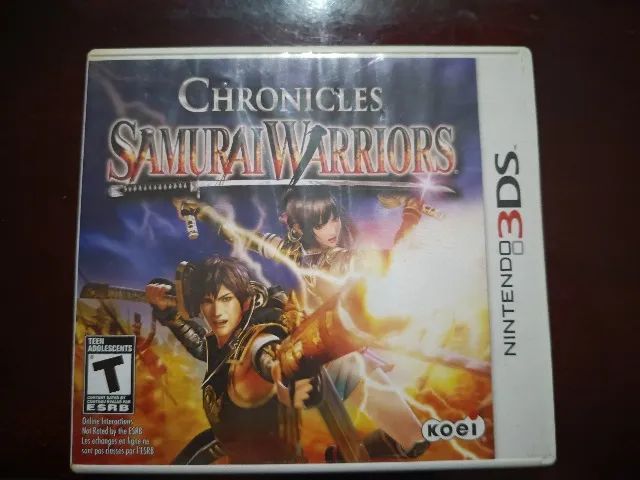 Samurai warrior chronicles 3ds