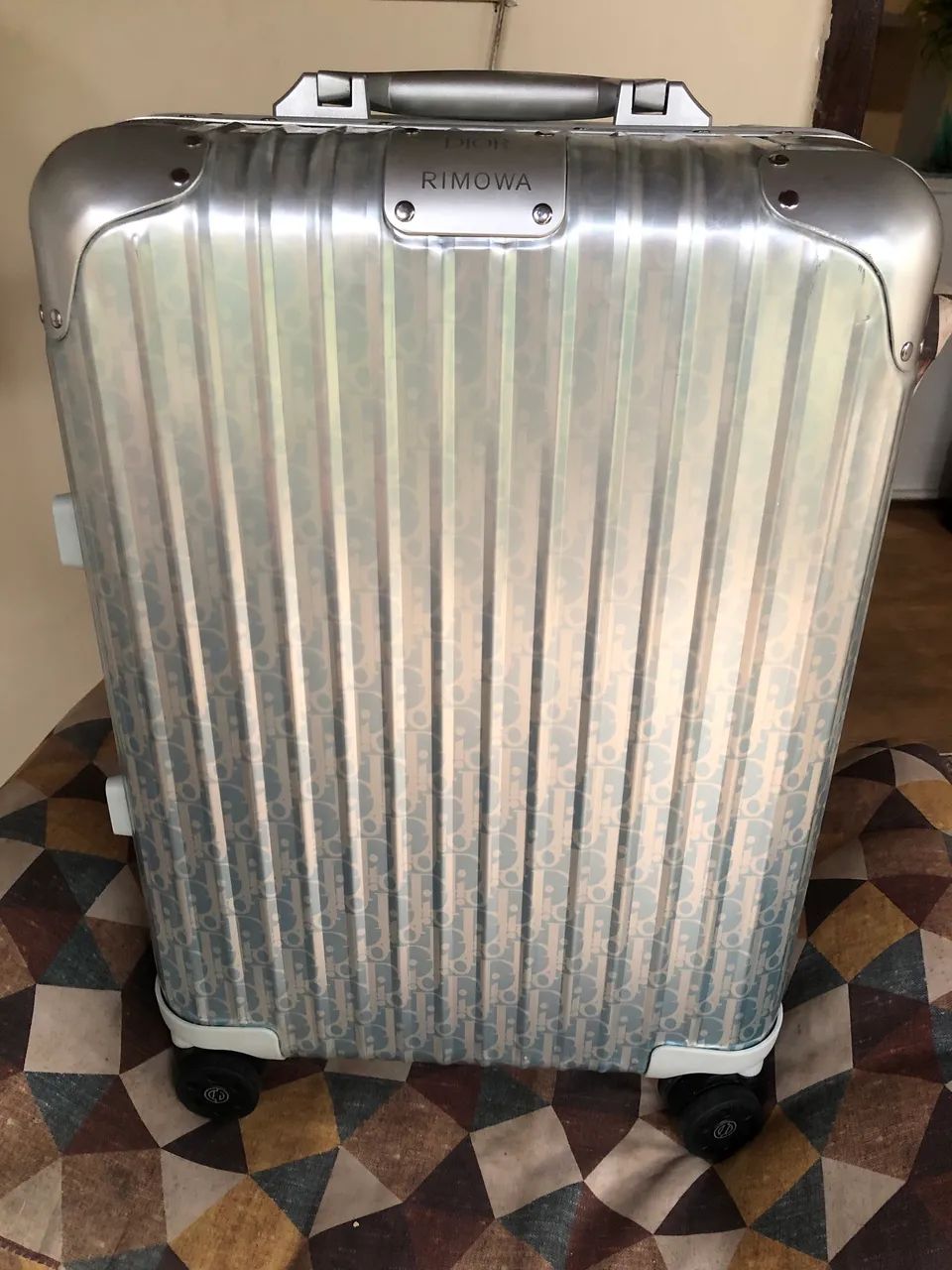 Mala Rimowa Dior degrade prata
