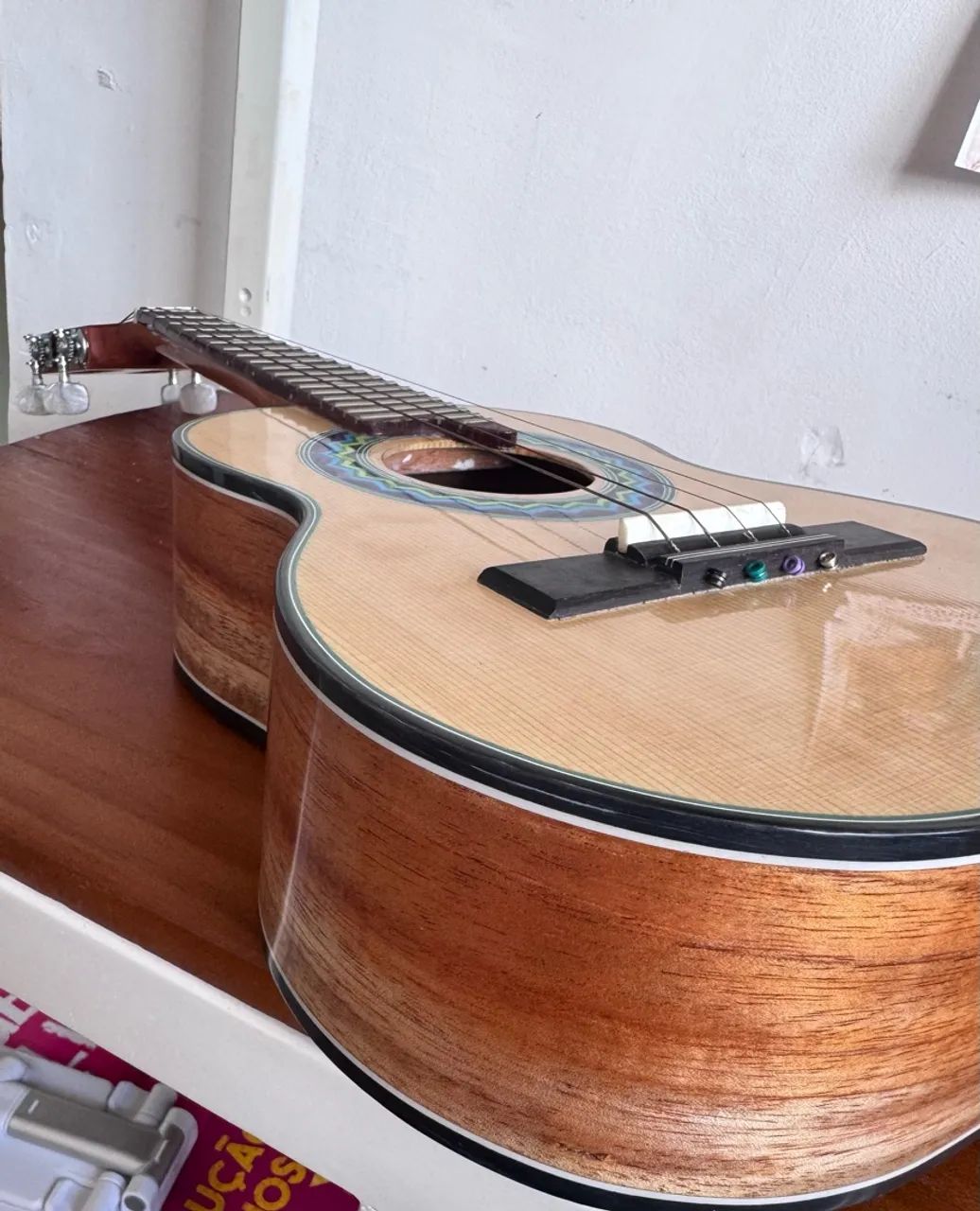 Cavaco lobos Luthier cedro com Pinho  - Foto 4