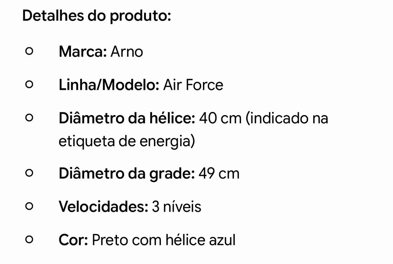 Ventilador 40 cm - Foto 4