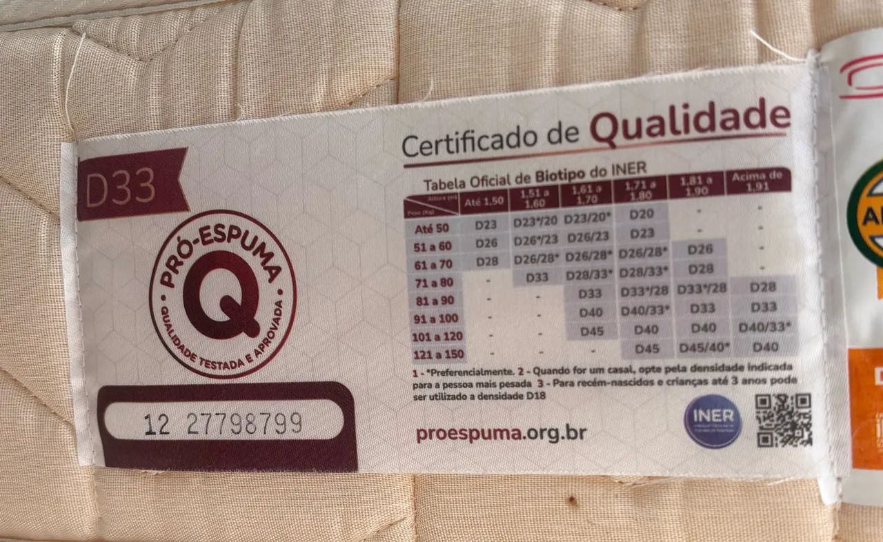 Colchão casal Orthocrin - Foto 4