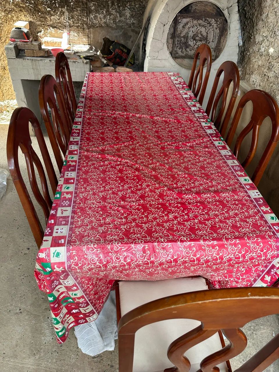 Venda ? Mesa de Madeira Mogno 