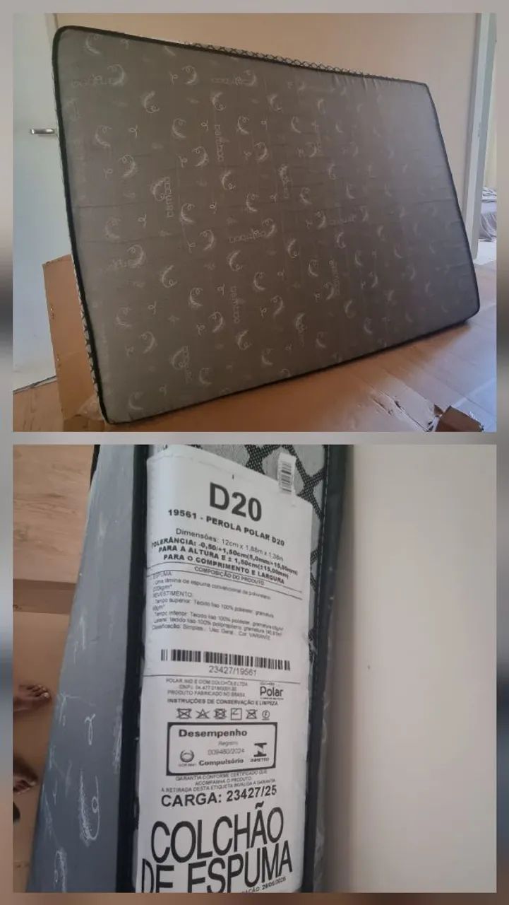 Colchão de espuma D2065704323998211120