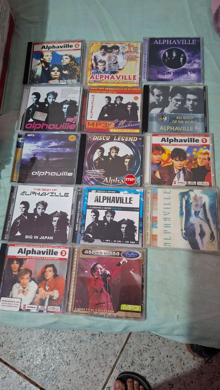 Alphaville -CDs- bootlegs - varios