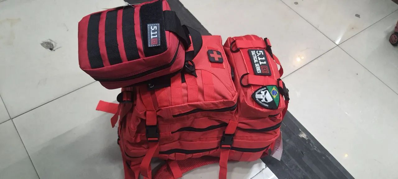Mochila tatica militar bombeiro - Foto 2