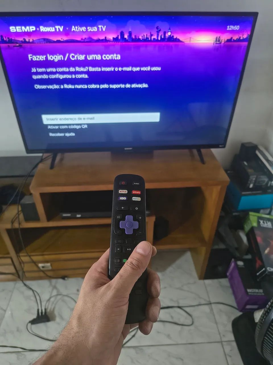 TV SEMP 43 POLEGADAS ROKU - Foto 2