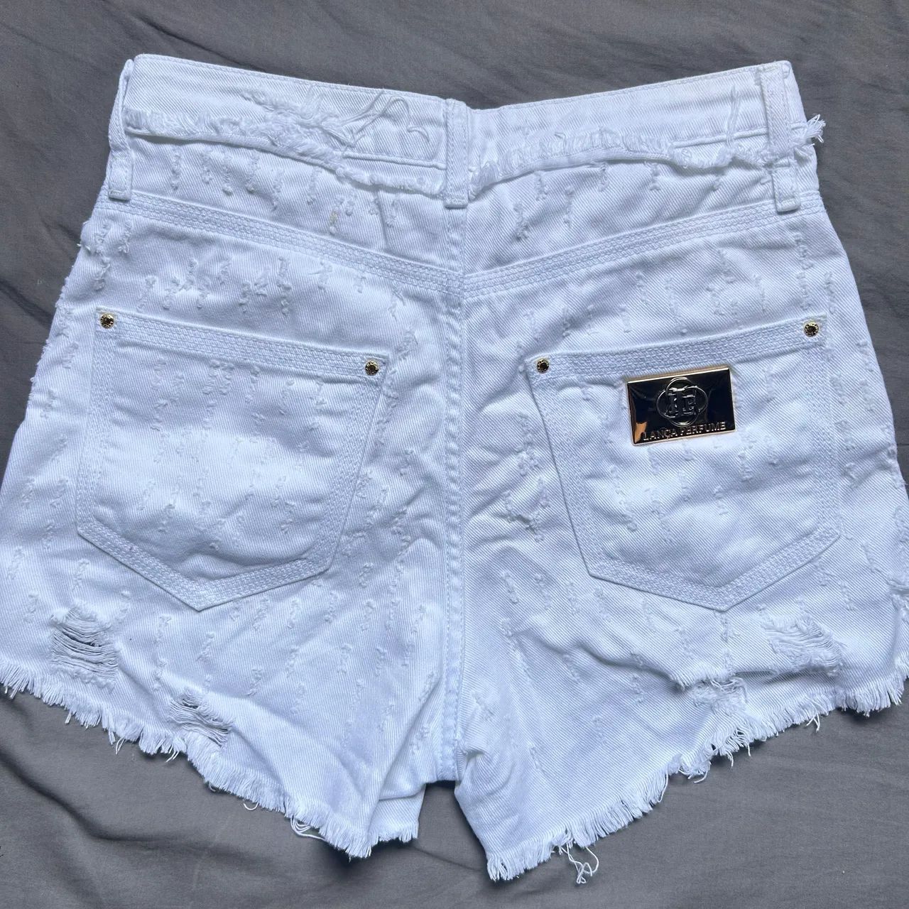 Bermuda Lança Perfume jeans Branca 34 - Foto 2