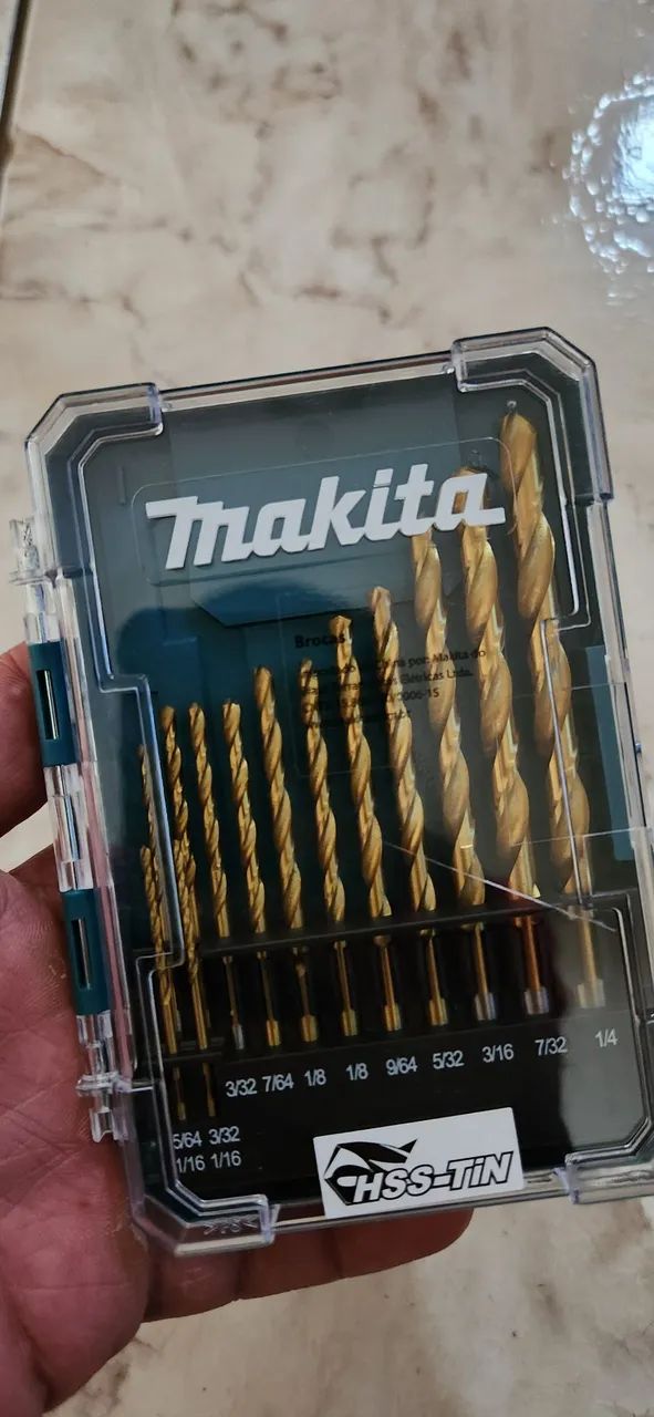Jogo de broca Makita HSS polegadas 13 peças  - Foto 3