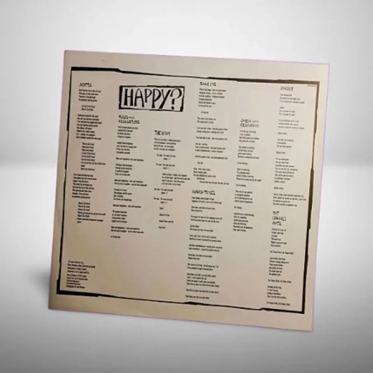 Disco de vinil Public Image Limited (PIL) - Happy? - Foto 2