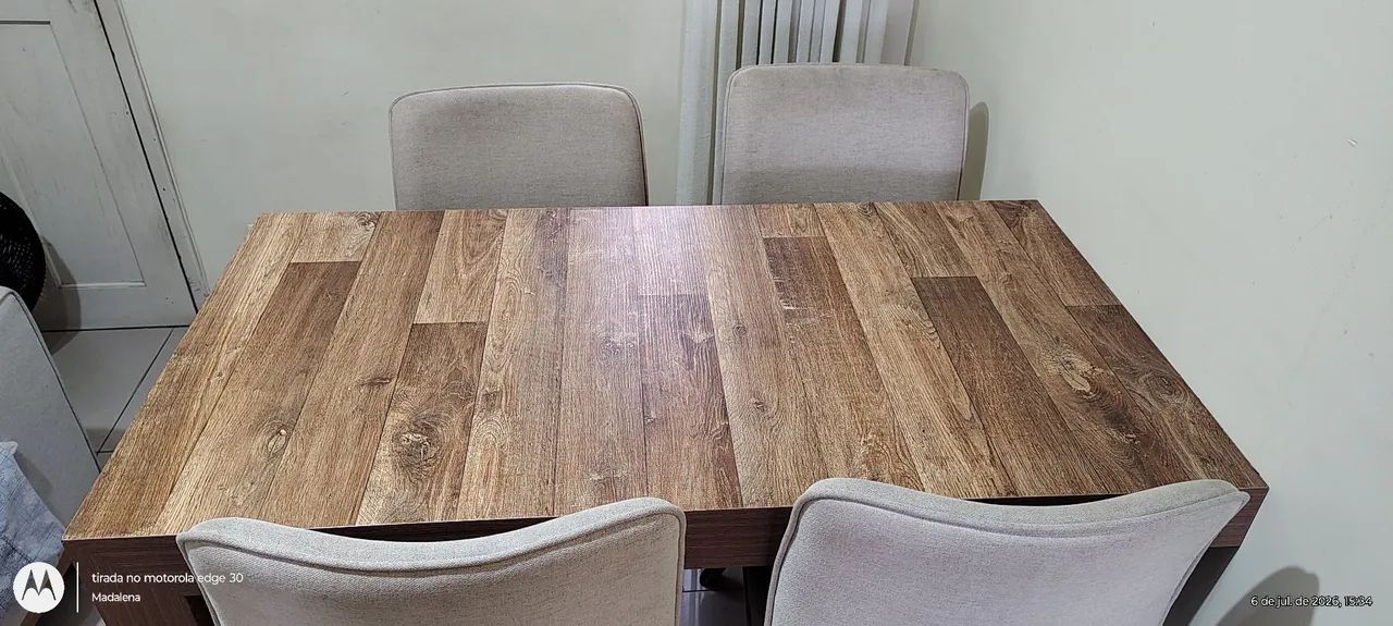 Mesa fixa na parede em L - Foto 3