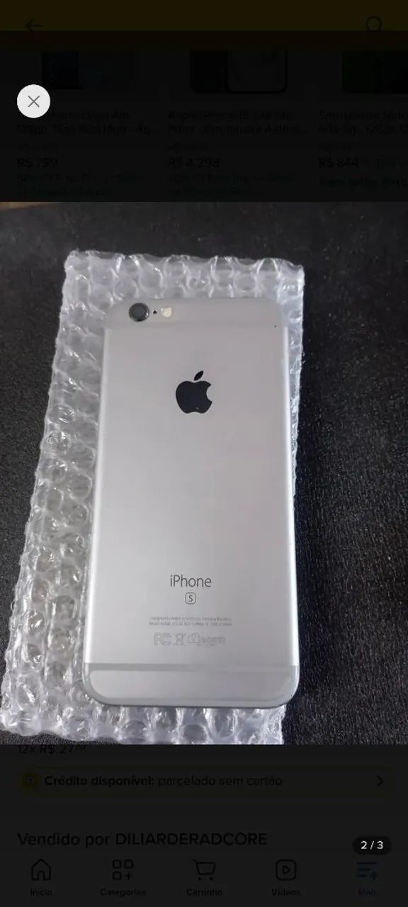 iPhone 6s 32gb / bateria ruim - Foto 2
