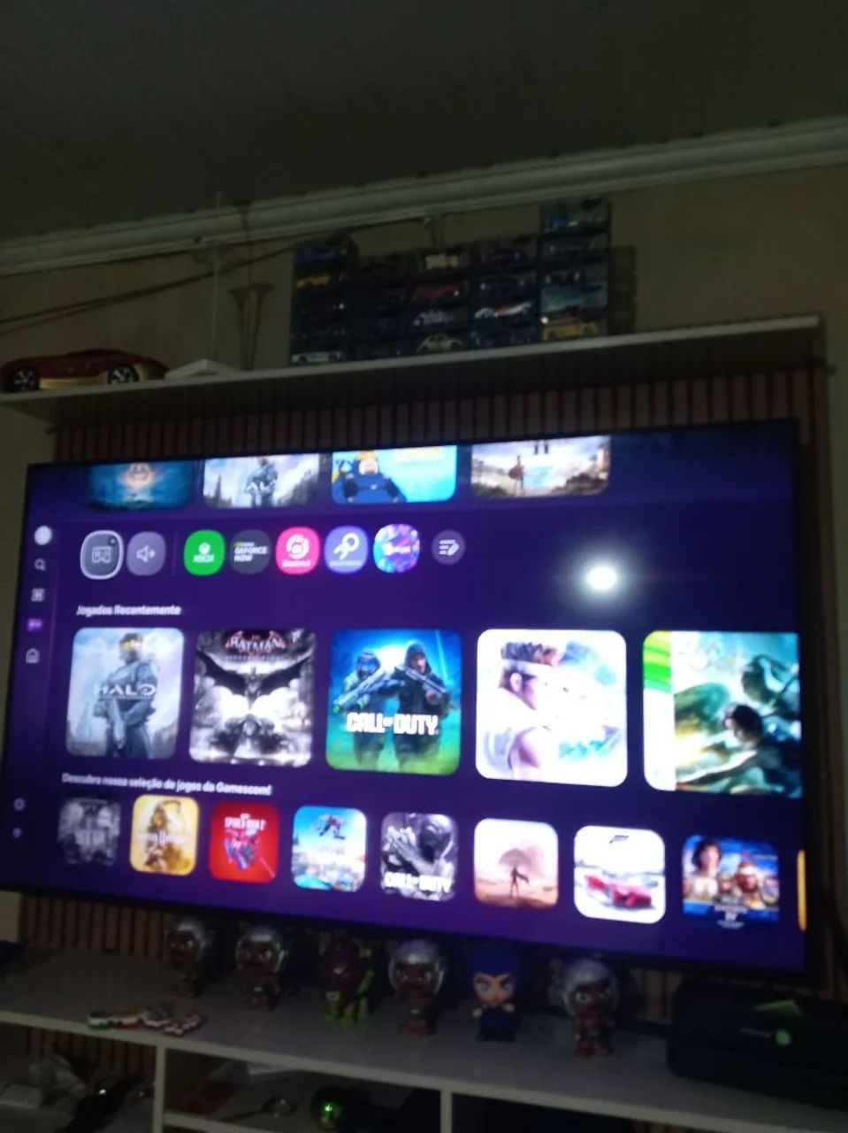 TV samsung CU7700 50" + controle Xbox  - Foto 4