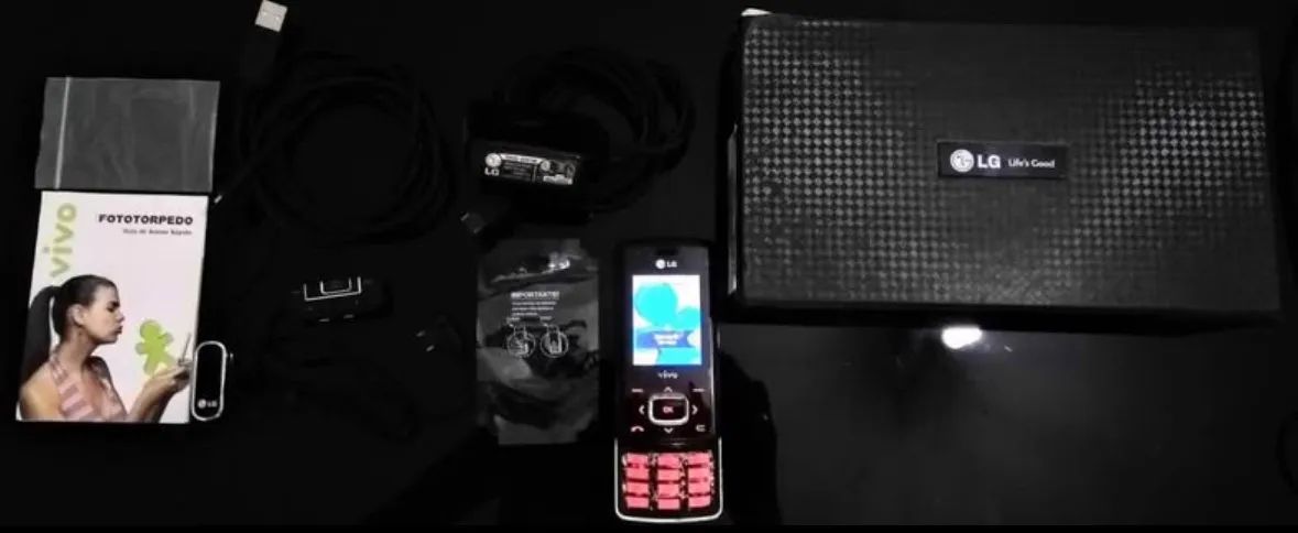Celular Antigo LG Chocolate Funcionando, Na Caixa