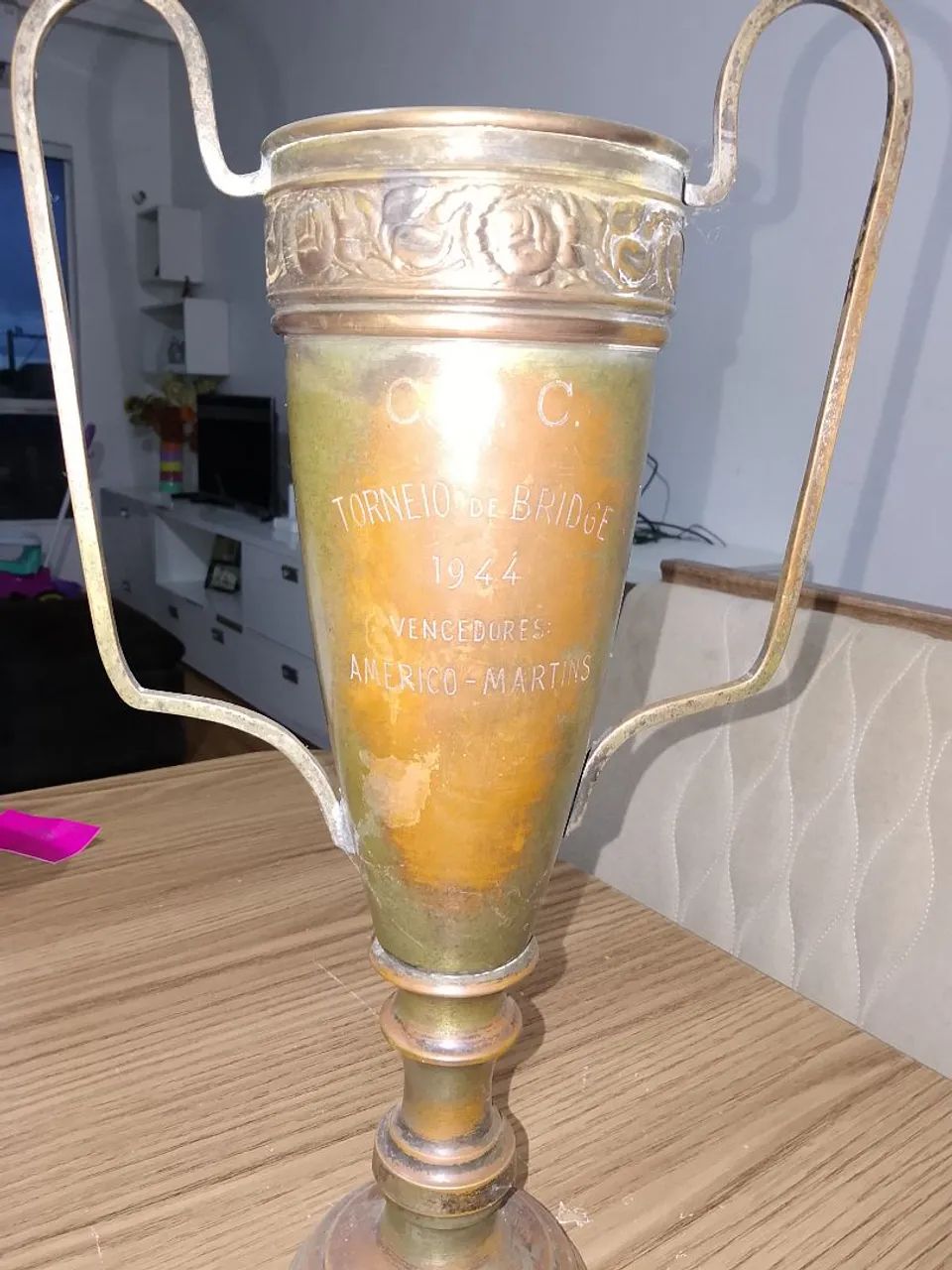 TROFÉU ? TORNEIO DE BRIDGE 1944 - Foto 3
