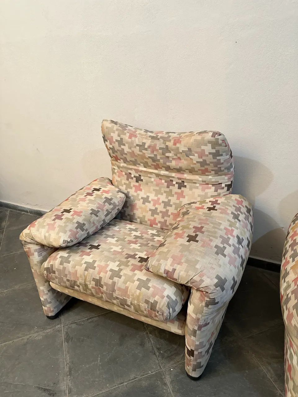 Poltronas Maralunga Vico Magistretti 1970 - Foto 5