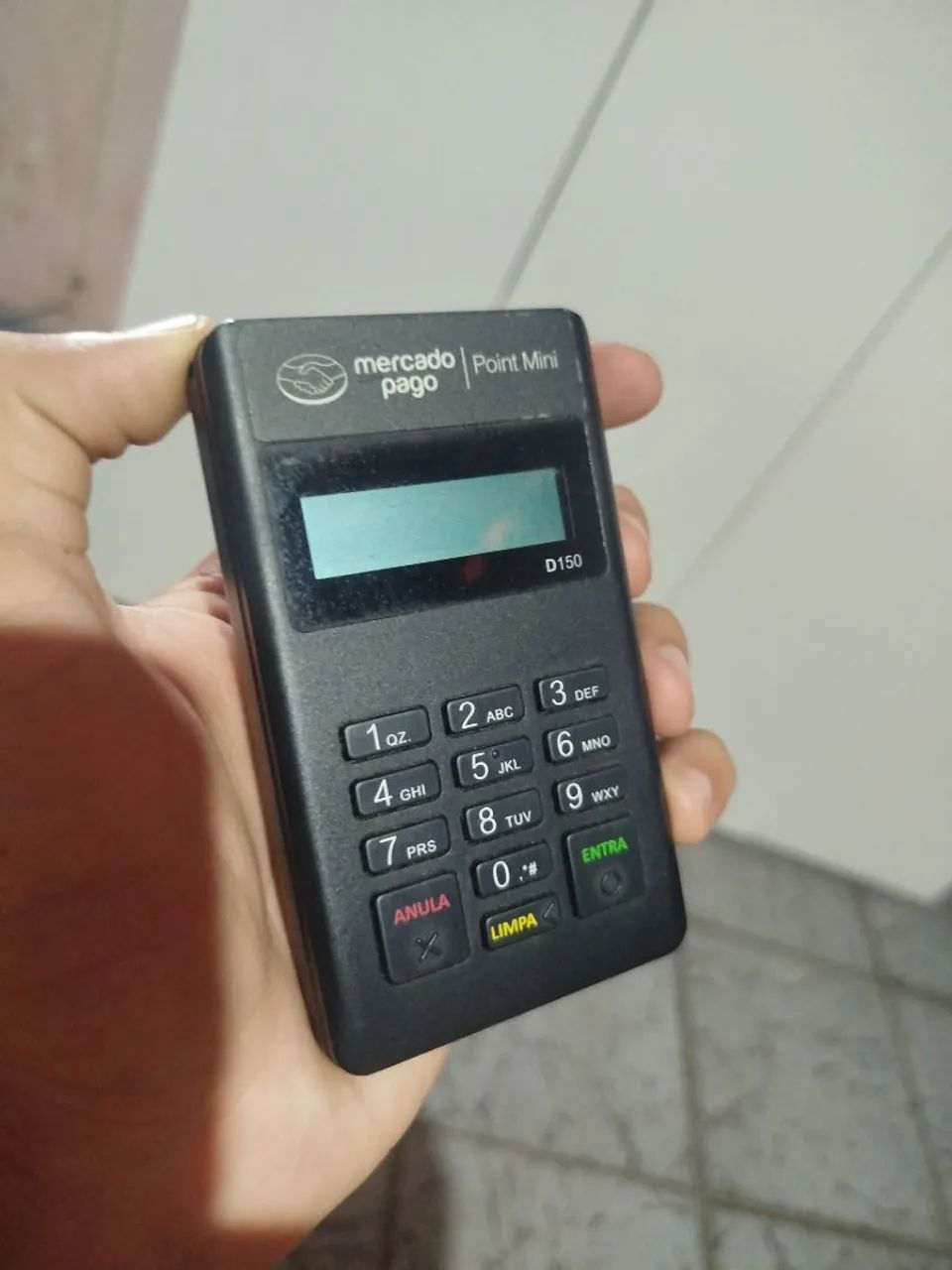 Maquininha de cartão mercado pago mini