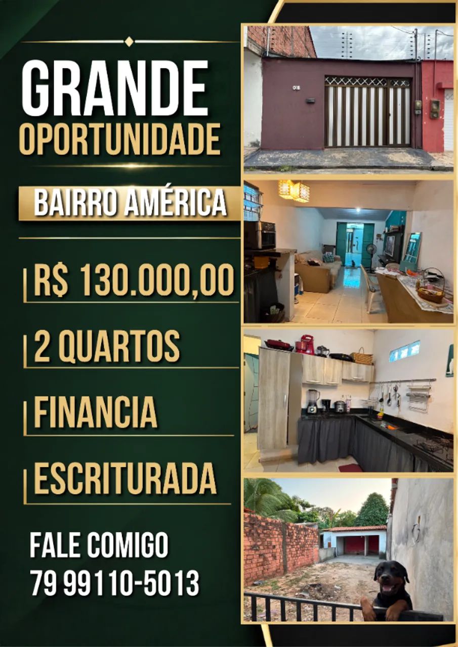 Casa com 2 Quartos no Bairro América - Entrada com Facilitação