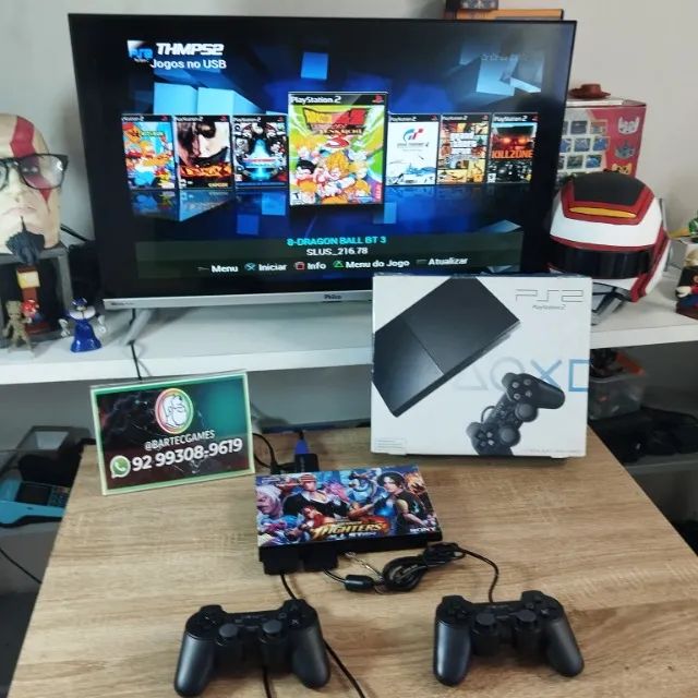 Ps2 completo cheio de jogos