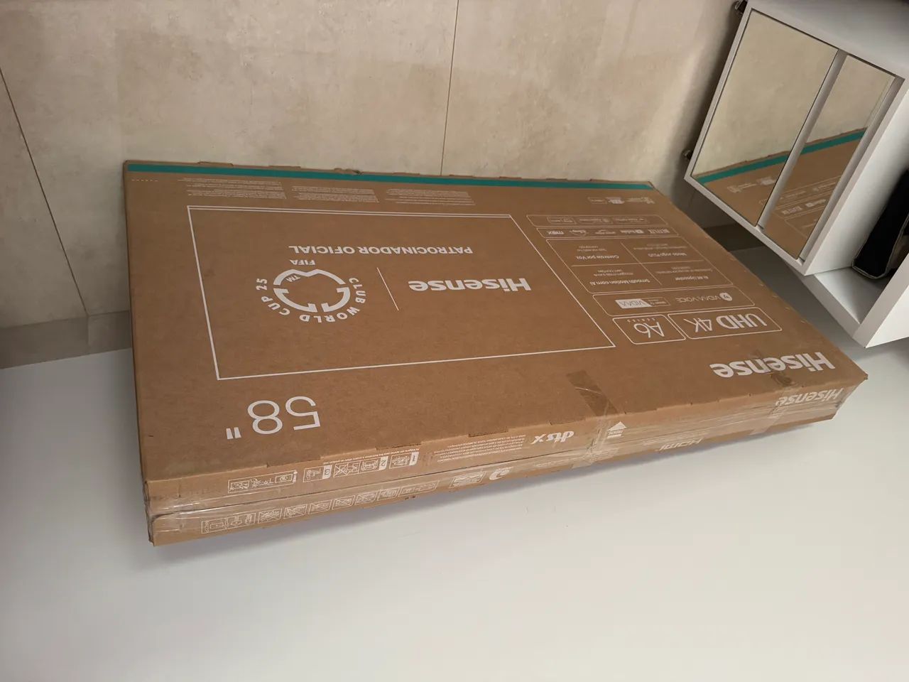 TV Hisense 58 UHD DLED Lacrada - Foto 2