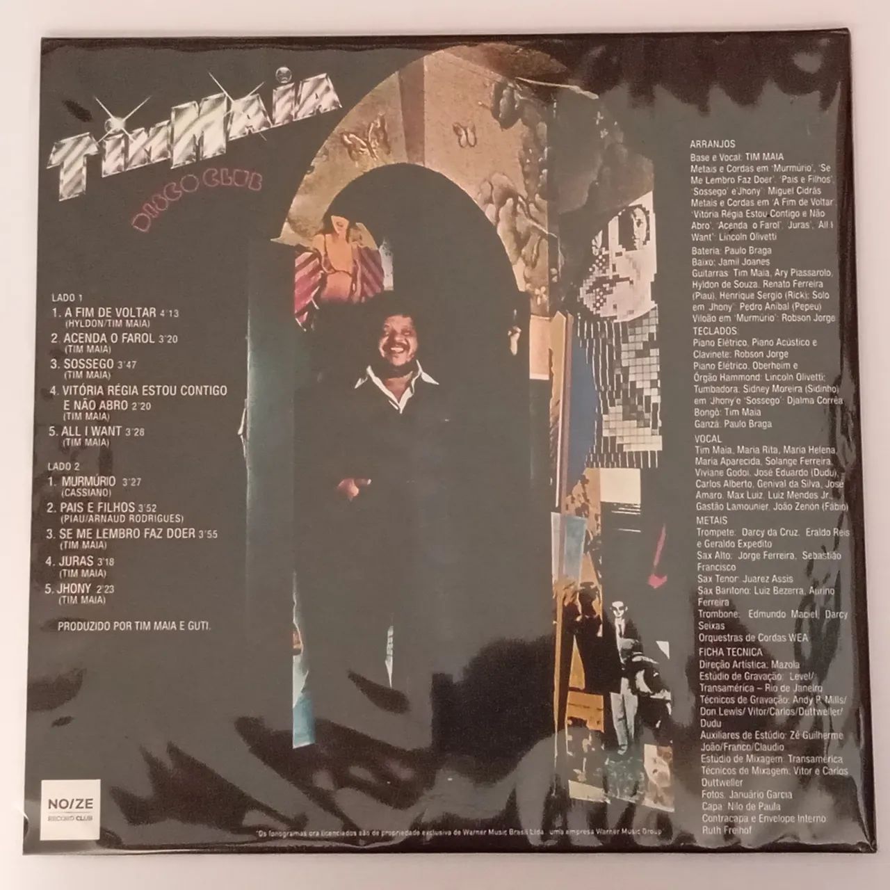 Disco de Vinil Tim Maia - Disco Club (revista Noize) - Foto 2