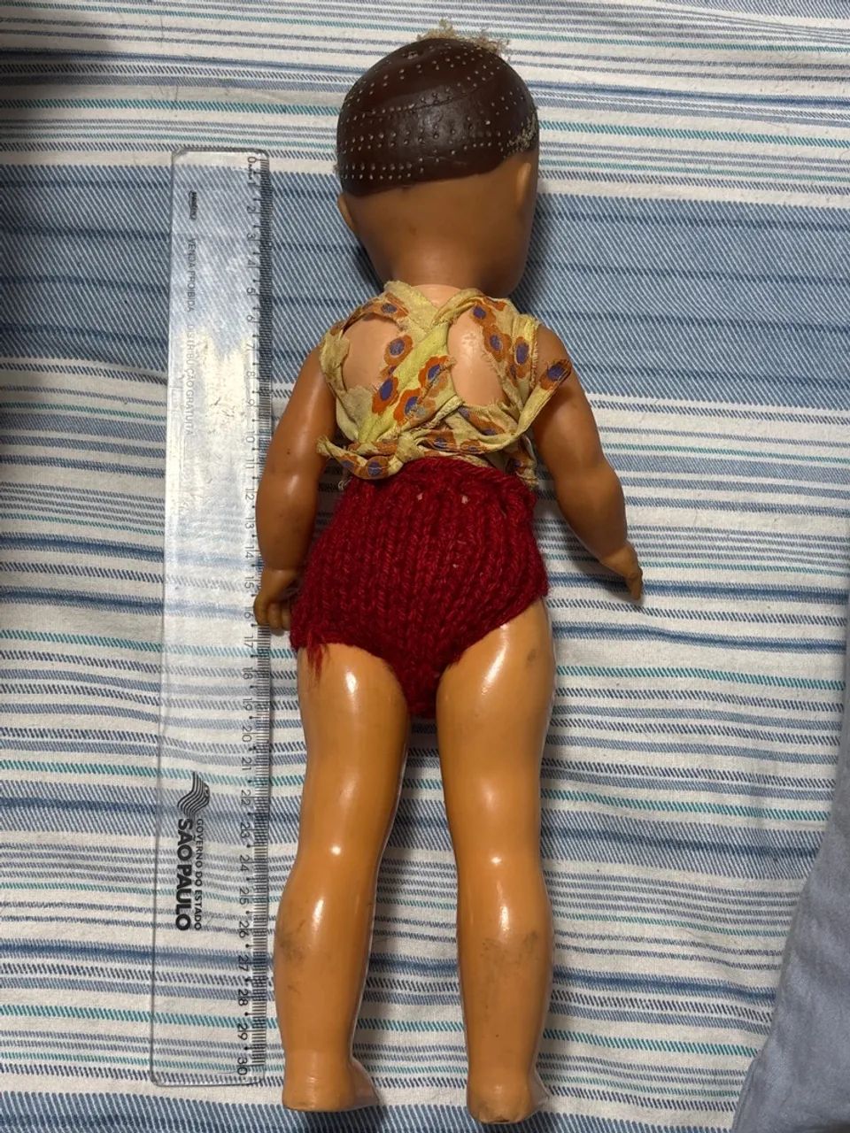 Boneca de plástico resistente dos anos 60 - Foto 3