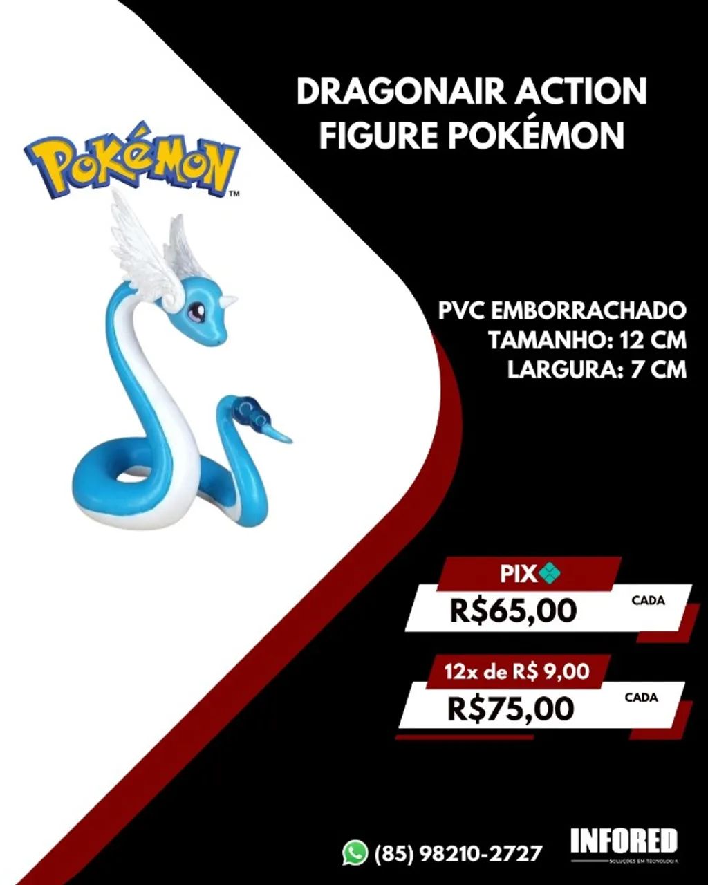 Action Figures e Decoração Pokémon - Foto 4
