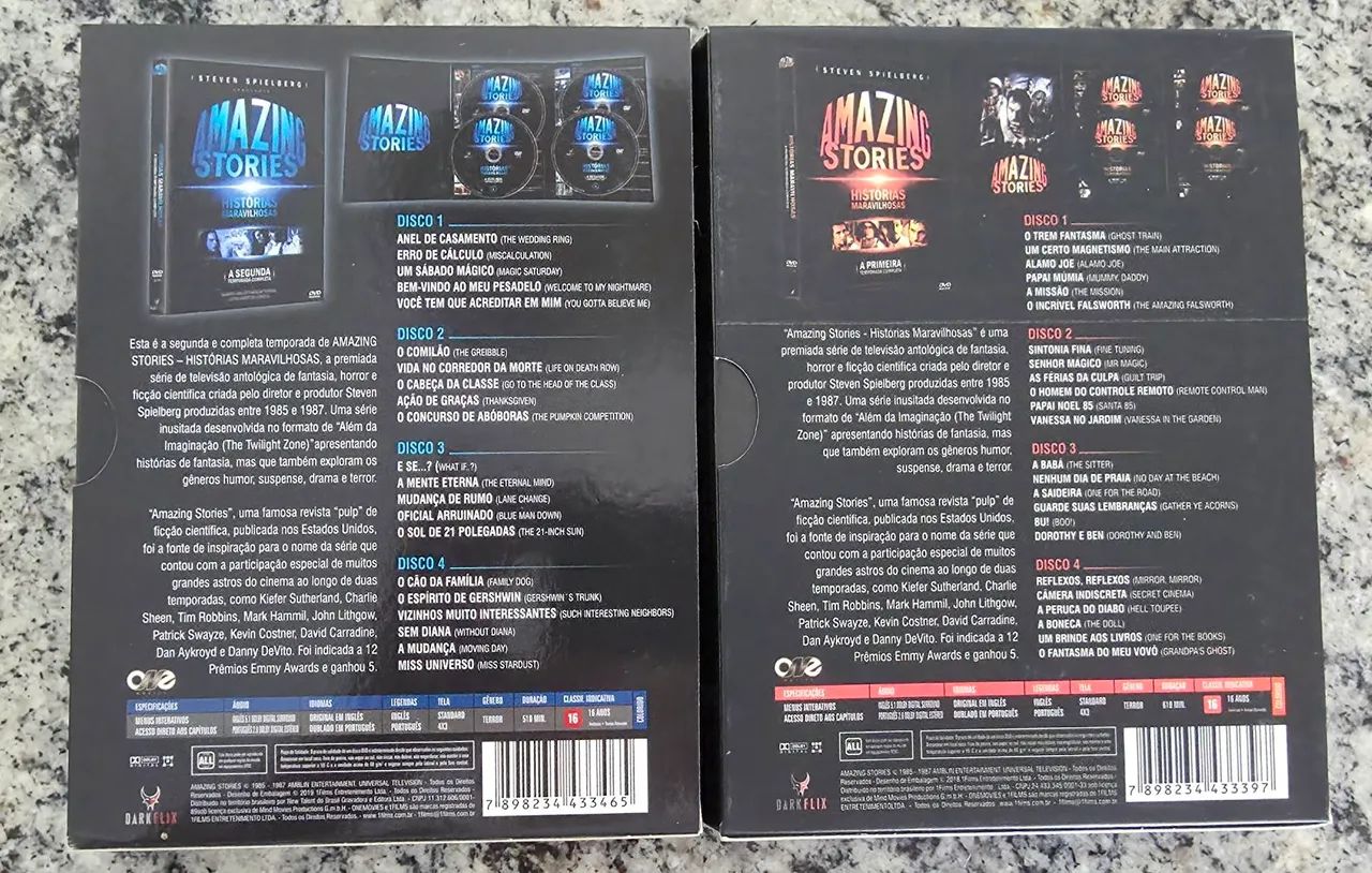 Box DVD AMAZING STORIES - Foto 2