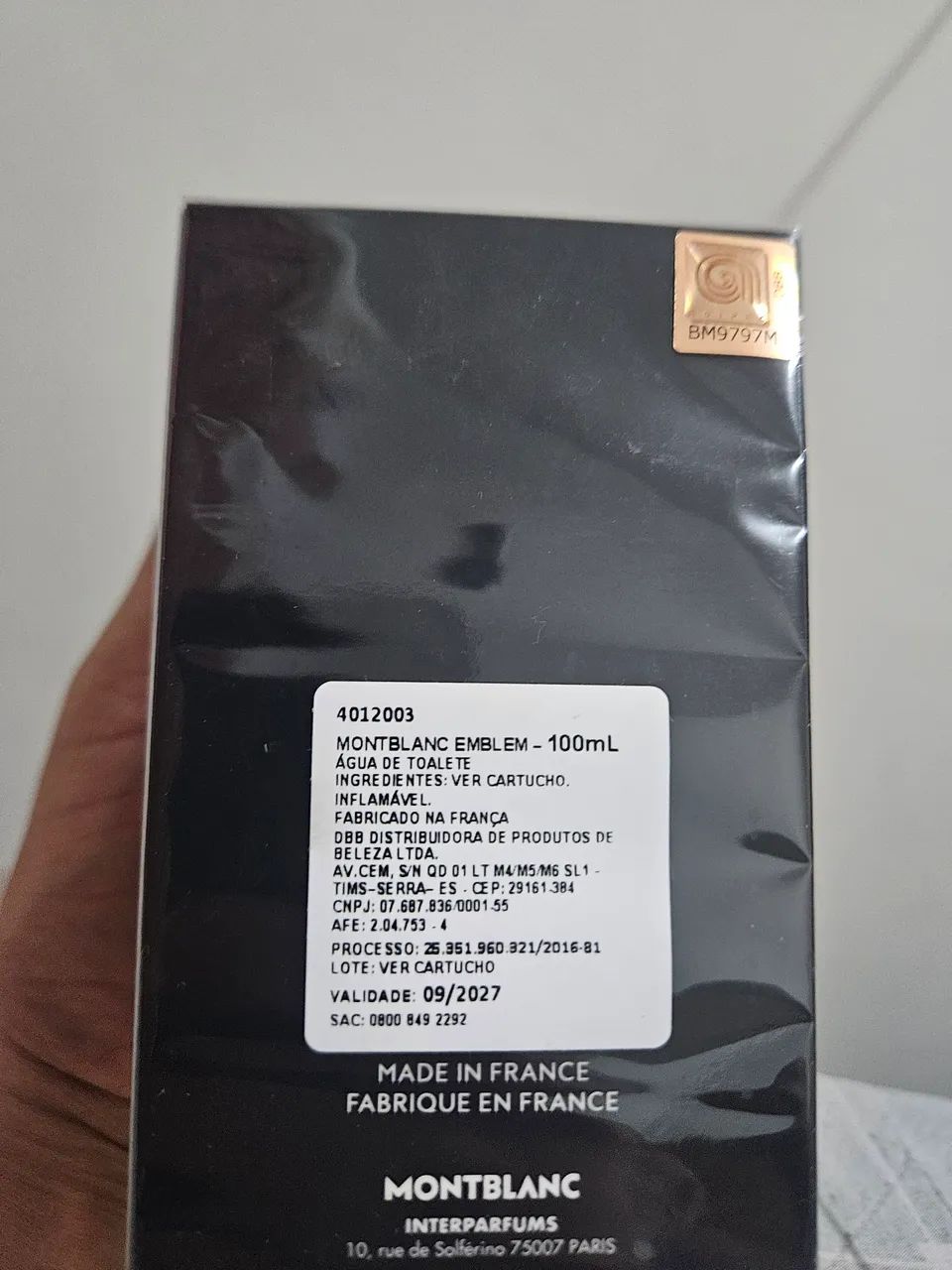 Vendo perfume original lacrado montblanc  - Foto 2