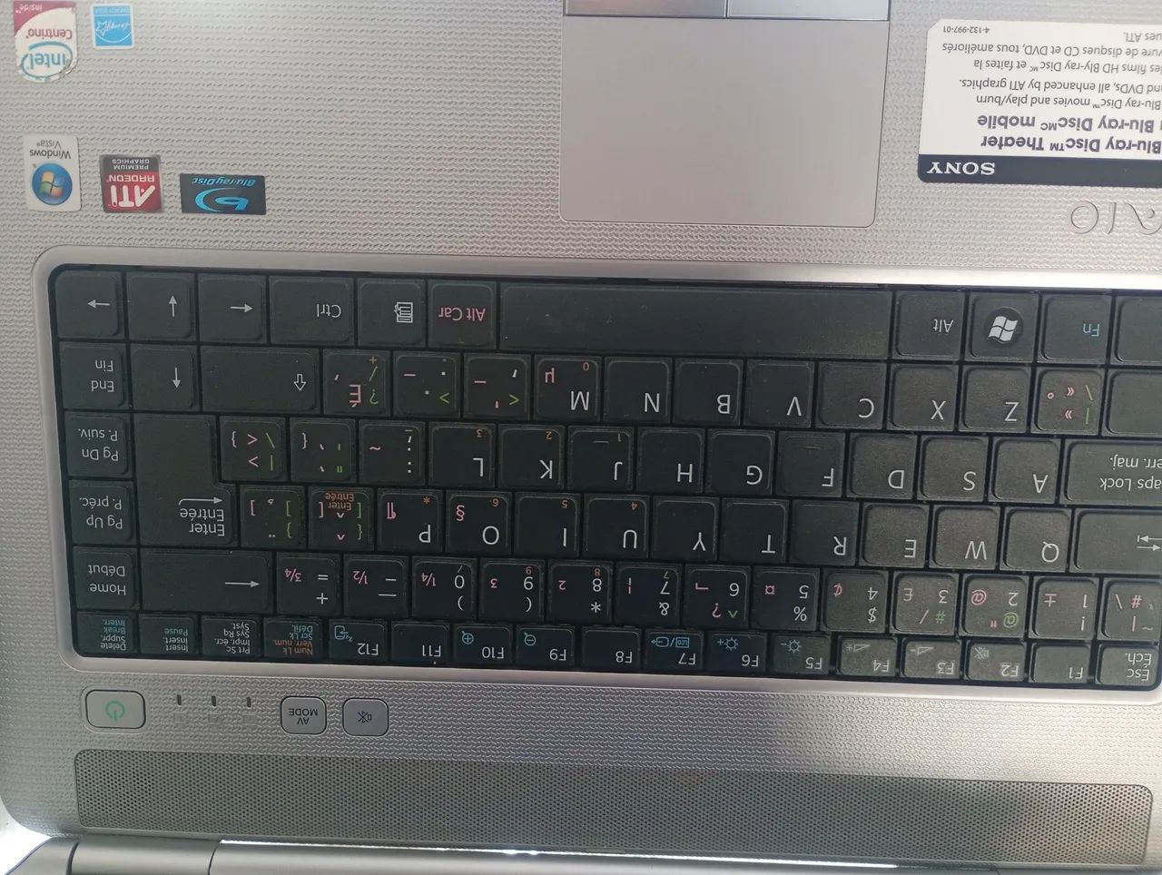 Notebook Sony vaio/pra retirada de peças  - Foto 2
